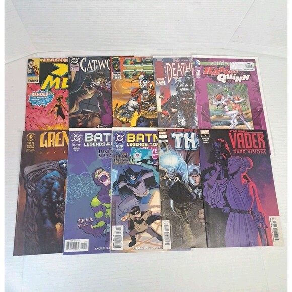 Comic & Graphic Novel Lot 30+ DC Marvel Indie Superman Predator Batman Harley - Picture 3 of 5